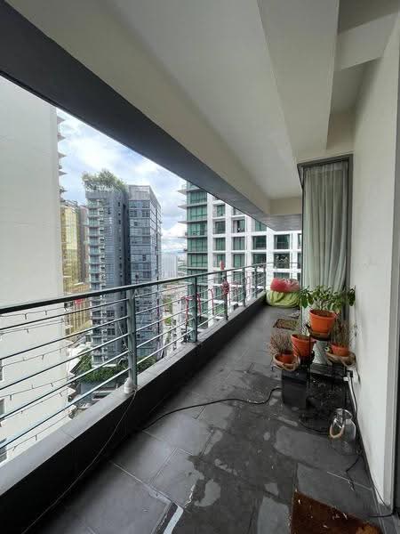 Condominium for Sale at 2 Hampshire - Amirul Shafiq - Balcony - PropertyGuru.com.my