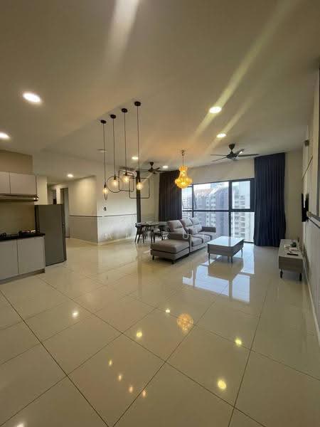 Condominium for Sale at Secoya Residence - Amirul Shafiq - Living Room - PropertyGuru.com.my