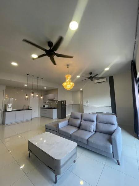 Condominium for Sale at Secoya Residence - Amirul Shafiq - Living Room - PropertyGuru.com.my