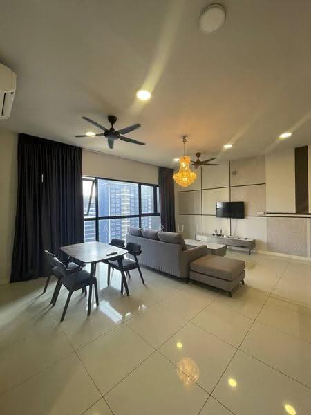 Condominium for Sale at Secoya Residence - Amirul Shafiq - Living Room - PropertyGuru.com.my