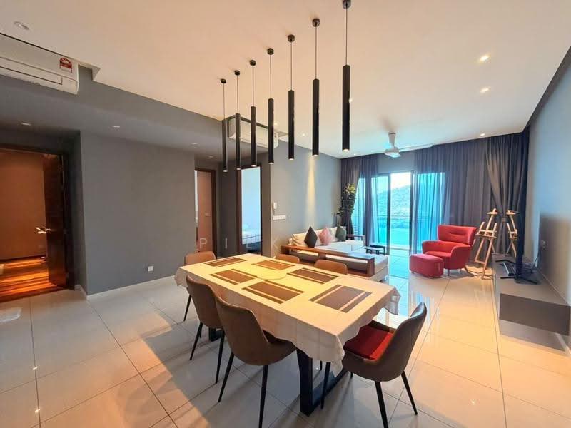 Condominium for Rent at Queens Residences Q1 @ Queens Waterfront - Piek Ha Ng - Living Room - PropertyGuru.com.my