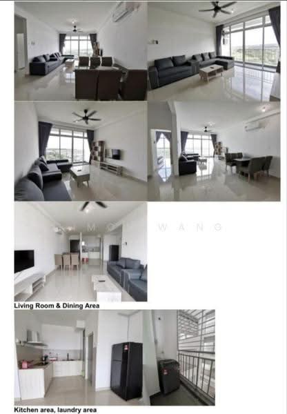 Kediaman Servis untuk Dijual di D'Lagoon - Simon Wang - Living Room - PropertyGuru.com.my