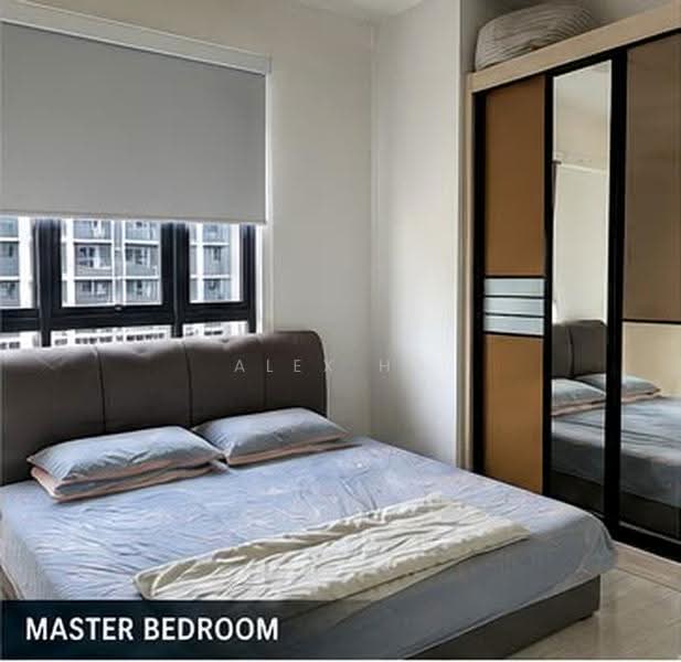 Service Residence for Rent at Lexa Residence @ The Quartz WM - Alex Ho - Master Bedroom - PropertyGuru.com.my
