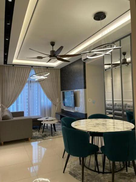 Kediaman Servis untuk Disewa di Serviced Residence @ Fera Residence @ The Quartz WM - Alex Ho - Living Room - PropertyGuru.com.my