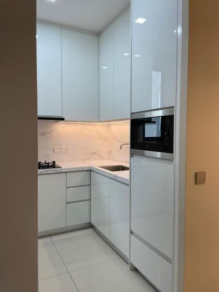 Kediaman Servis untuk Disewa di Serviced Residence @ Fera Residence @ The Quartz WM - Alex Ho - Kitchen - PropertyGuru.com.my