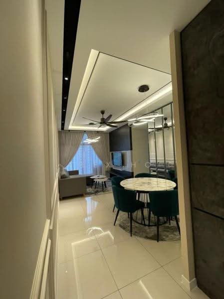 Kediaman Servis untuk Disewa di Serviced Residence @ Fera Residence @ The Quartz WM - Alex Ho - Living Room - PropertyGuru.com.my