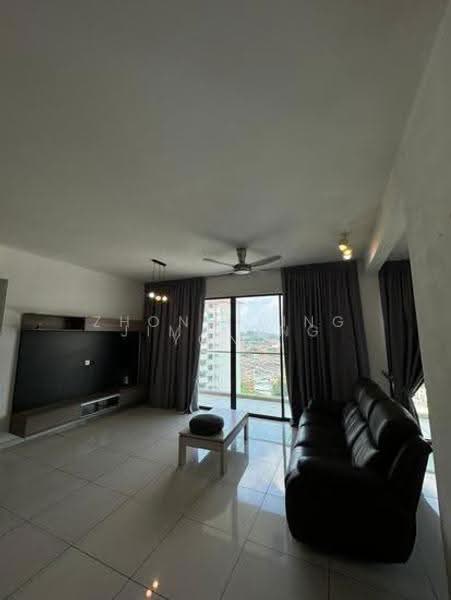 Service Residence for Rent at Zeva @ Equine South - Zhong Ling Yong - Living Room - PropertyGuru.com.my