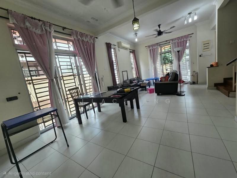 Rumah Kluster untuk Disewa di Taman Gaya (Ulu Tiram) - Wallace Ang - Living Room - PropertyGuru.com.my