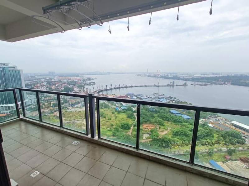 Service Residence for Sale at R&F Princess Cove Phase 1 - Jack Chai - Balcony - PropertyGuru.com.my
