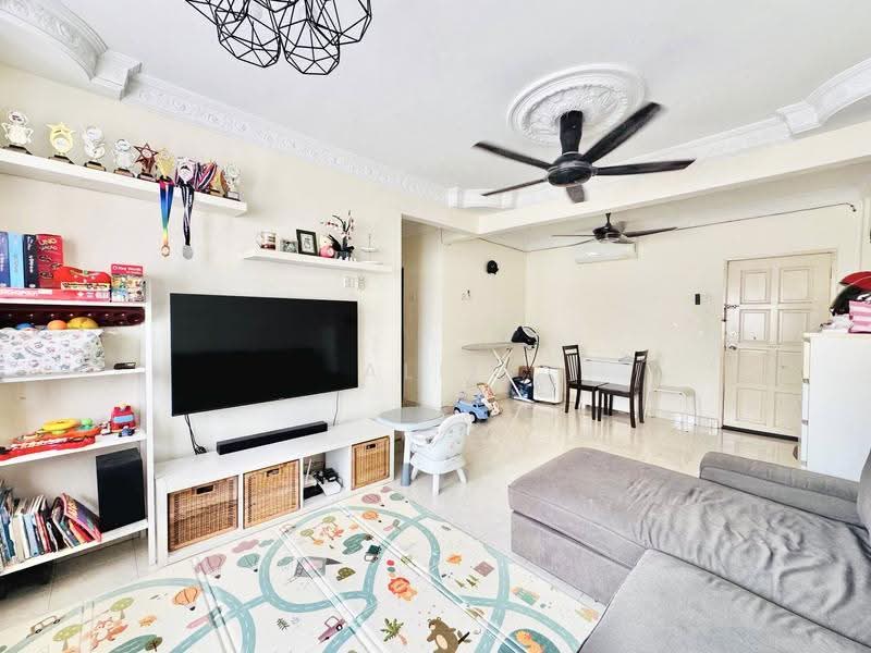 Apartment for Sale at Pangsapuri Carlina - Alif Saad - Living Room - PropertyGuru.com.my