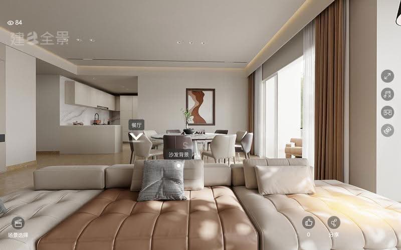 Kondominium untuk Dijual di 9 Madge - SK Ching - Living Room - PropertyGuru.com.my