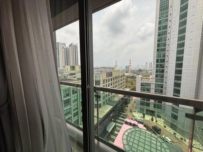 Service Residence for Rent at Solaris Dutamas - James Eng - Balcony - PropertyGuru.com.my