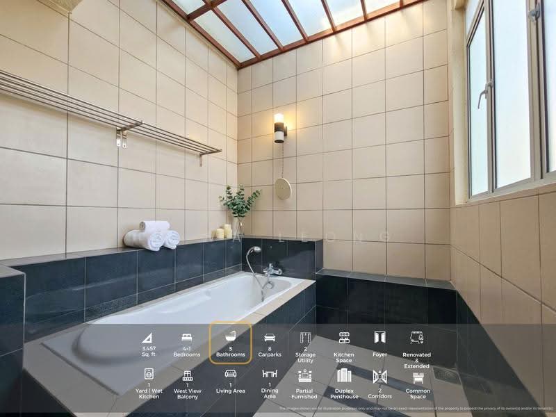 Kediaman Servis untuk Dijual di Perdana View Boutique - Wawa Leong - Bathroom - PropertyGuru.com.my