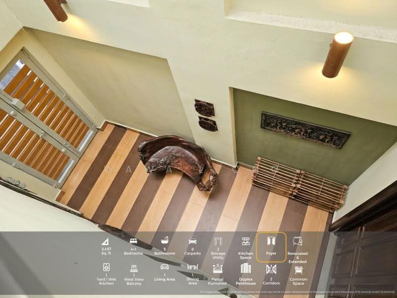 Kediaman Servis untuk Dijual di Perdana View Boutique - Wawa Leong - Foyer - PropertyGuru.com.my