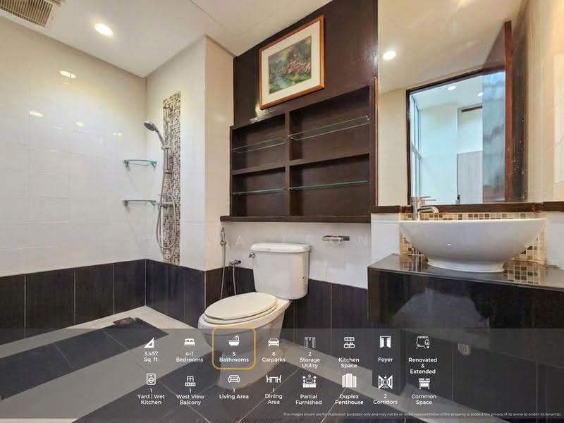 Kediaman Servis untuk Dijual di Perdana View Boutique - Wawa Leong - Bathroom - PropertyGuru.com.my