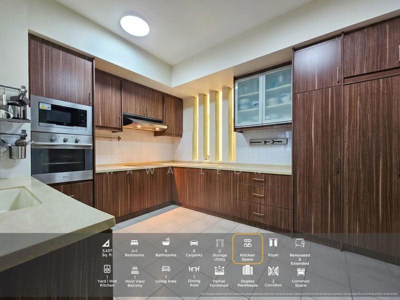 Kediaman Servis untuk Dijual di Perdana View Boutique - Wawa Leong - Kitchen - PropertyGuru.com.my