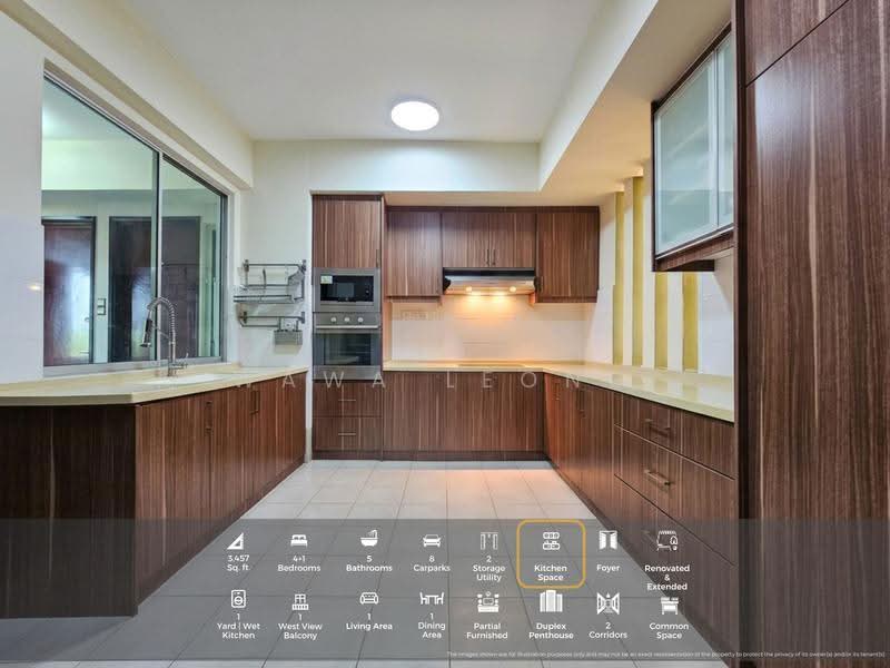 Kediaman Servis untuk Dijual di Perdana View Boutique - Wawa Leong - Kitchen - PropertyGuru.com.my