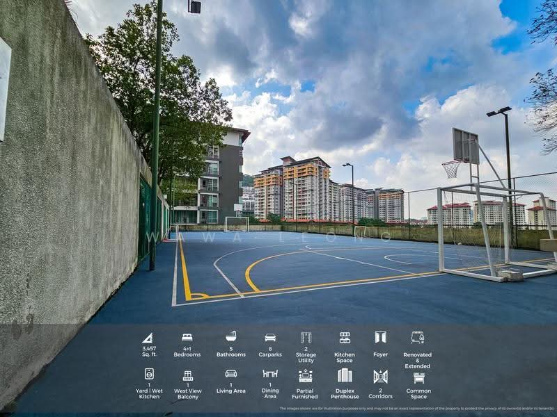 Kediaman Servis untuk Dijual di Perdana View Boutique - Wawa Leong - Balcony - PropertyGuru.com.my