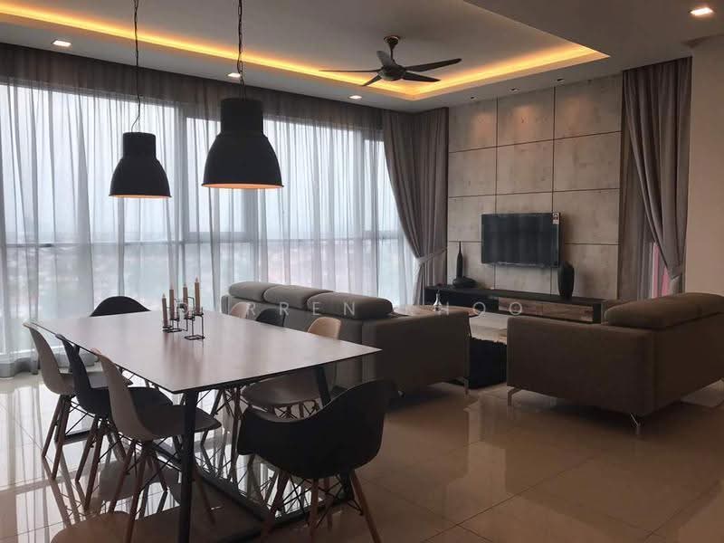 Kediaman Servis untuk Disewa di Uptown Residences - Darren Khoo - Living Room - PropertyGuru.com.my