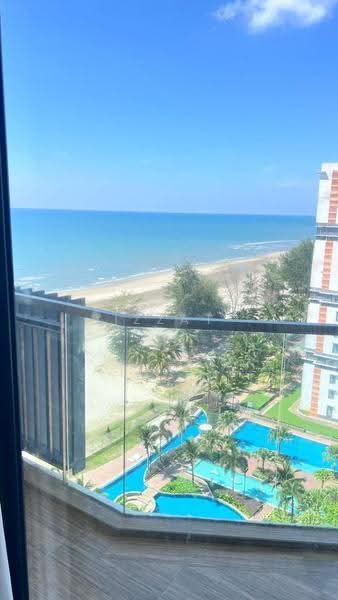 Service Residence for Sale at Timur Bay Seafront Residence - Izzat Azman - Balcony - PropertyGuru.com.my