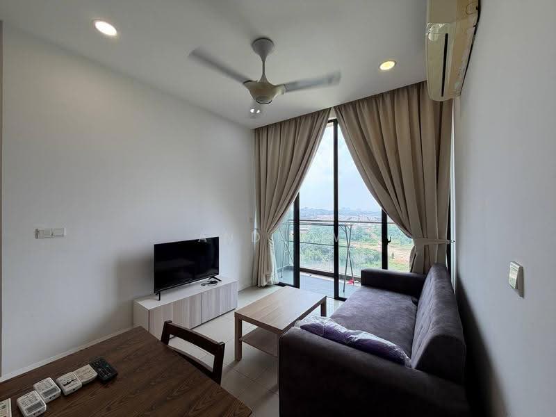 Service Residence for Sale at D'Pristine - Andrew Teo - Living Room - PropertyGuru.com.my