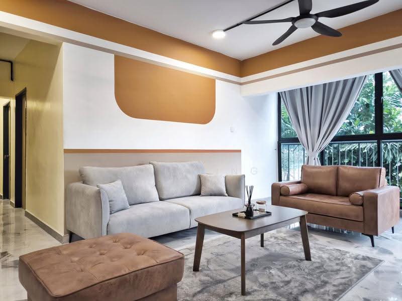 Kondominium untuk Disewa di Menara Alpha - Kim Ling - Living Hall - PropertyGuru.com.my