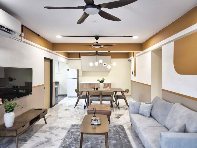 Kondominium untuk Disewa di Menara Alpha - Kim Ling - Living Hall - PropertyGuru.com.my