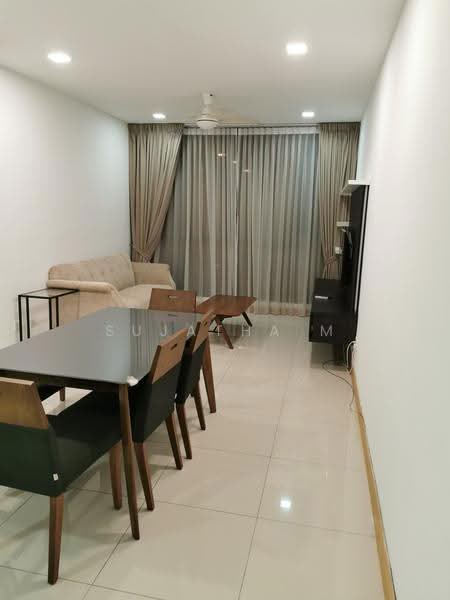 Service Residence for Sale at KL Gateway Residences - Sujatha M - Living Room - PropertyGuru.com.my