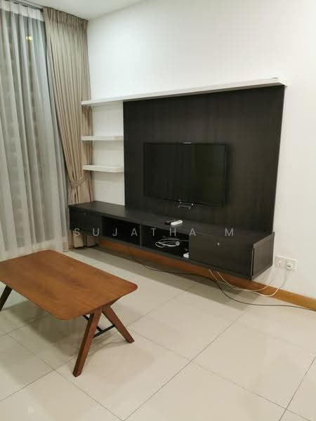 Service Residence for Sale at KL Gateway Residences - Sujatha M - Living Room - PropertyGuru.com.my