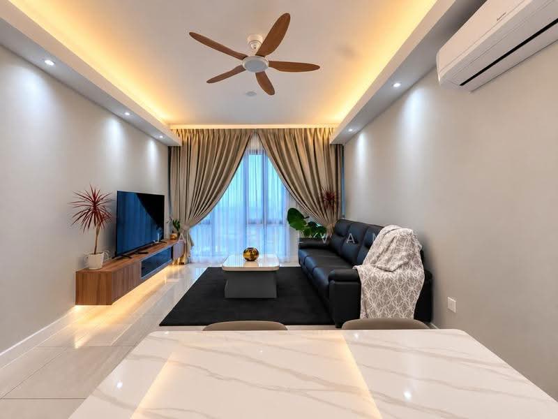 Kediaman Servis untuk Disewa di The Sentral Suites - Jay Selvam - Living Room - PropertyGuru.com.my