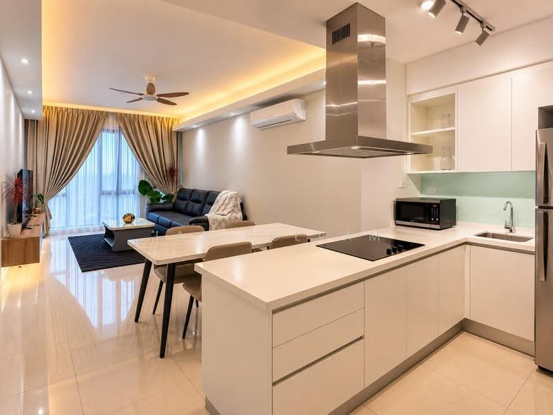 Kediaman Servis untuk Disewa di The Sentral Suites - Jay Selvam - Living Room - PropertyGuru.com.my