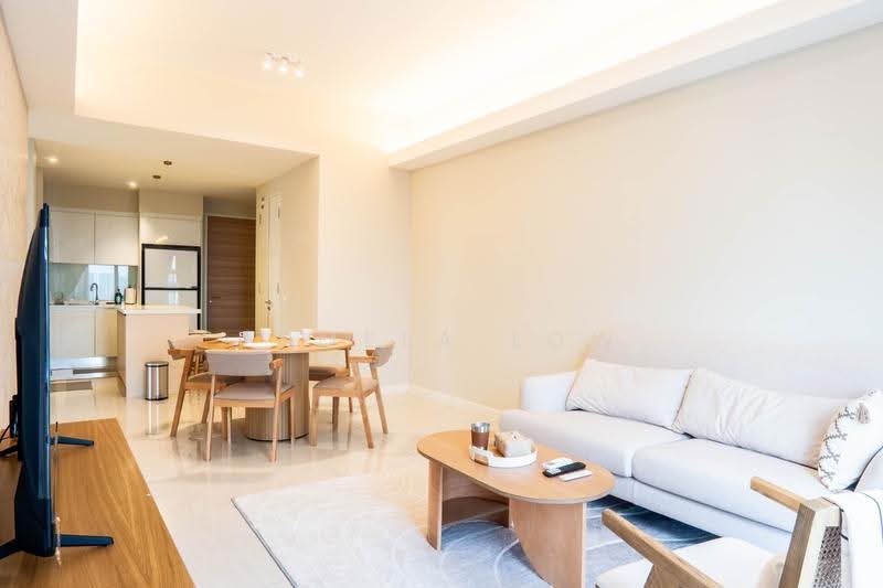 Kediaman Servis untuk Disewa di The Sentral Suites - Pamela Low - Living Room - PropertyGuru.com.my