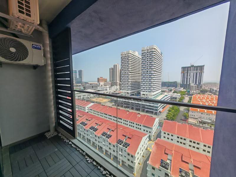 Kondominium untuk Disewa di Admiral Residences - Thomas Lam - Balcony - PropertyGuru.com.my