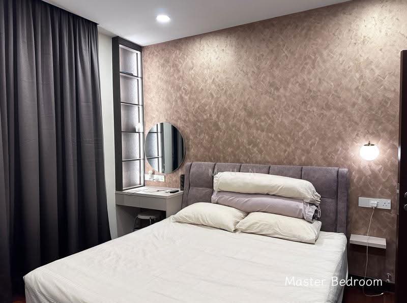 Kondominium untuk Disewa di Paraiso Residence @ The Earth - WAI MUN CHUNG - Master Bedroom - PropertyGuru.com.my