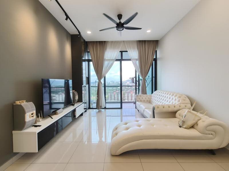 Kondominium untuk Disewa di Alstonia Residence - Jess Lee - Living Room - PropertyGuru.com.my
