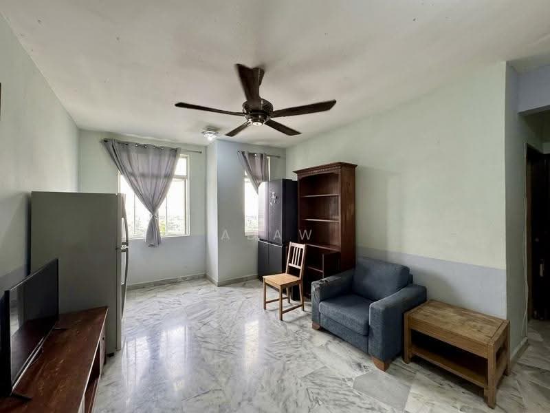 Apartment for Sale at Ilham Apartment - Adaw Zain - Living Room - PropertyGuru.com.my