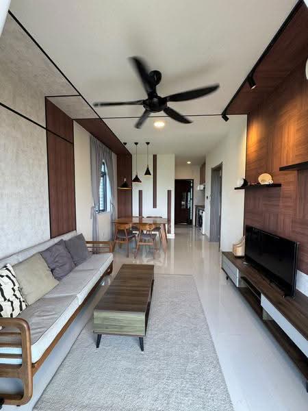Kondominium untuk Disewa di Ataraxia Park @ Forest City - Tok CJ - Living Room - PropertyGuru.com.my