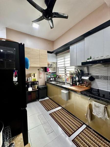 1-storey Terraced House for Sale in Taman Bertam Perdana 4 (Kepala Batas) - Aswad . - Kitchen - PropertyGuru.com.my