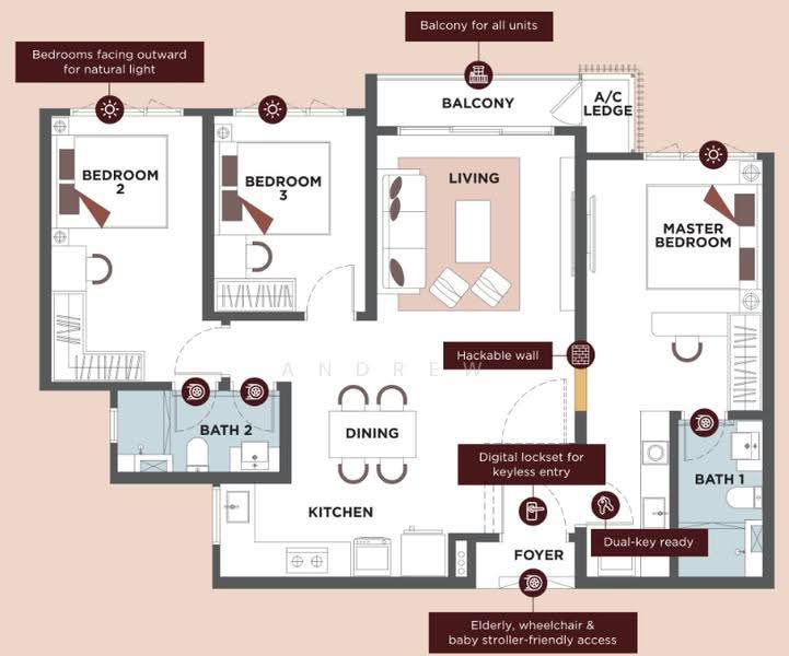 Service Residence for Sale at Sunway Velocity 3 - Andrew Loh - PropertyGuru.com.my