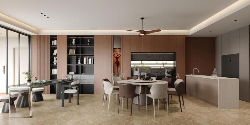 Kondominium untuk Disewa di Sastra U-Thant - Fifi Syafiza - Dining Room - PropertyGuru.com.my