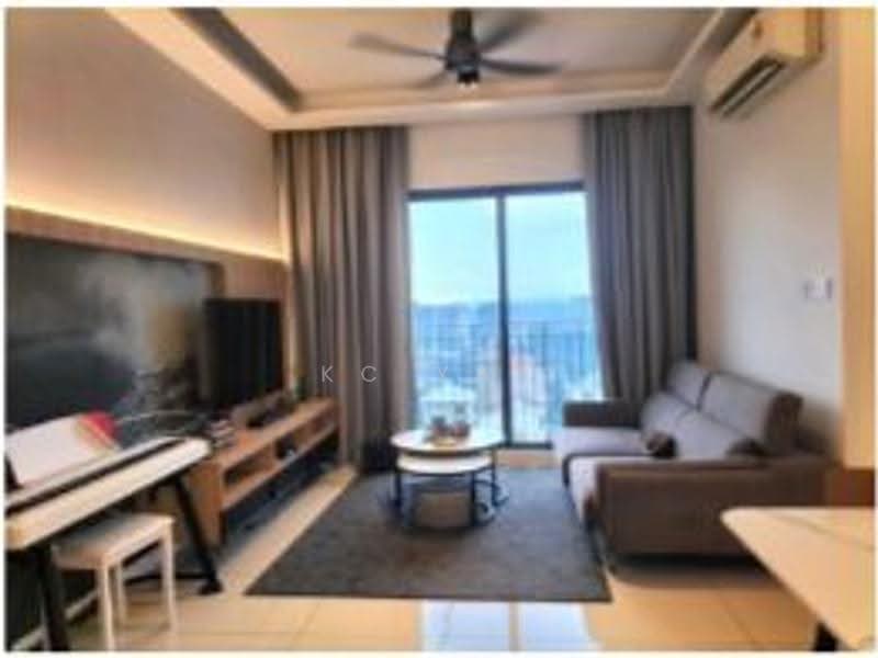 Kediaman Servis untuk Dijual di Skyluxe On The Park Bukit Jalil - KC Yap - Living Room - PropertyGuru.com.my