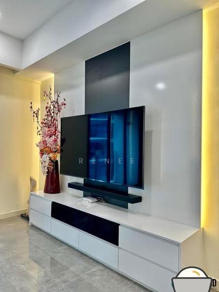 Service Residence for Rent at Ooak Serviced Apartments @ Kiara 163 - Renee Chin - Living Room - PropertyGuru.com.my