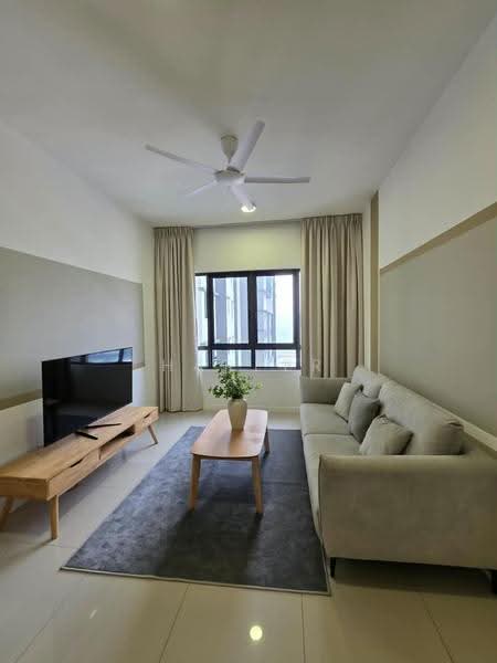 Kediaman Servis untuk Disewa di Savvy @ Riana Dutamas - Harper Tan - Living Room - PropertyGuru.com.my