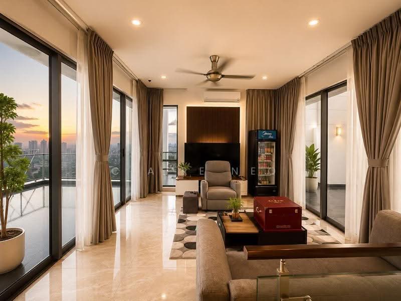 Service Residence for Sale at Serviced Residence @ KL Trillion - Claire Neo - Living Room - PropertyGuru.com.my