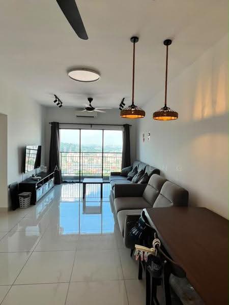 Kondominium untuk Disewa di The Holmes 2 - Carmen Leng - Living Room - PropertyGuru.com.my