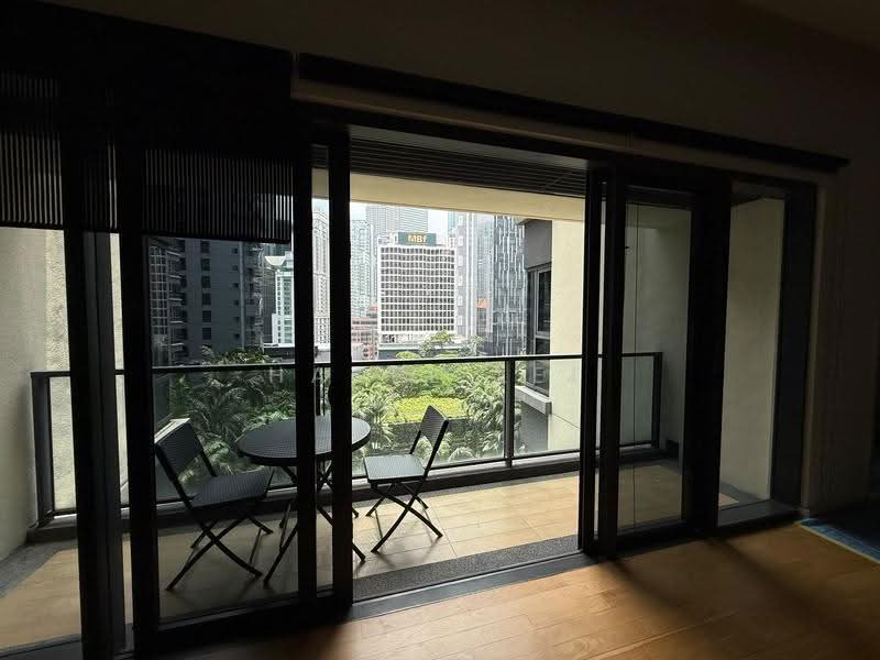 Kediaman Servis untuk Disewa di St Mary Residences - Hazel Lee - View From living room - PropertyGuru.com.my