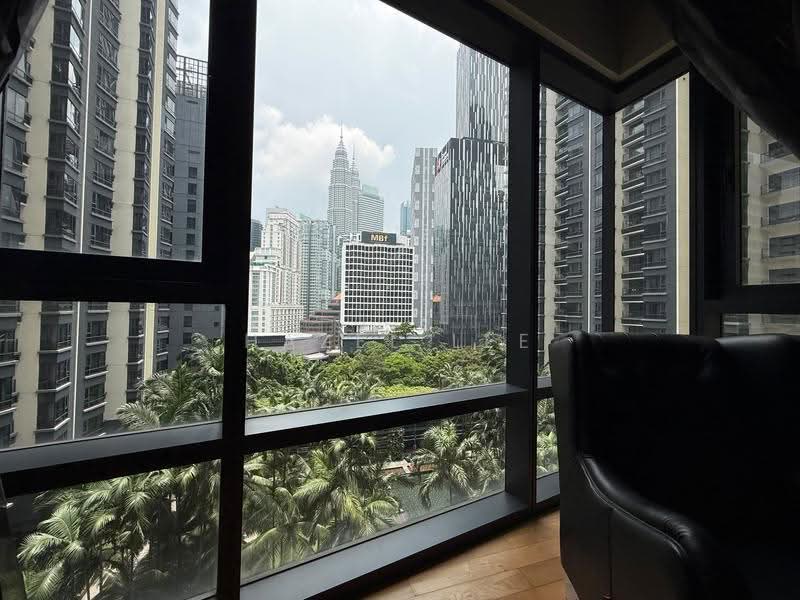 Kediaman Servis untuk Disewa di St Mary Residences - Hazel Lee - View From Master Bedroom - PropertyGuru.com.my
