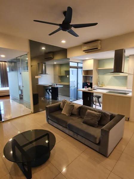 Kediaman Servis untuk Dijual di Eve Suite / NZX Square - Ken Lai - Living Room - PropertyGuru.com.my