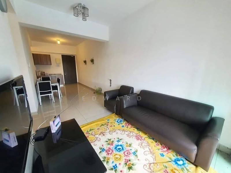 Service Residence for Rent at D'Inspire Residence (Inspira Bestari) - Edward Siow - Living Room - PropertyGuru.com.my