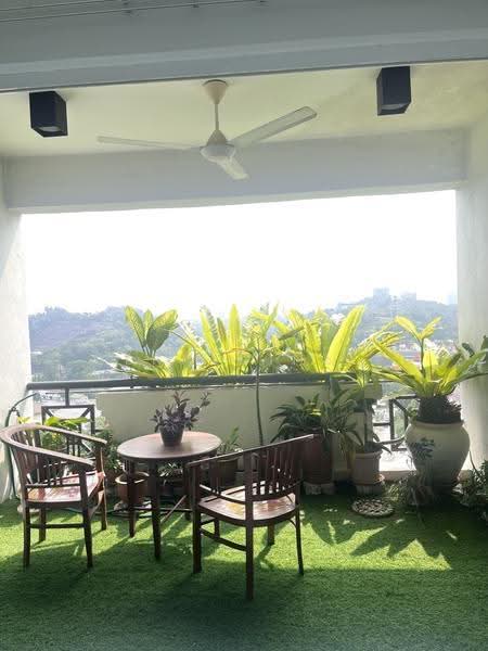 Condominium for Rent at Bayu Angkasa - Geraldine . - Balcony - PropertyGuru.com.my